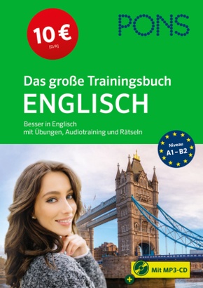 PONS Das große Trainingsbuch Englisch, m. Audio-CD, MP3