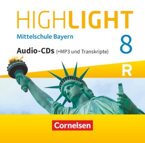 Highlight - Mittelschule Bayern - 8. Jahrgangsstufe, Audio-CDs, MP3