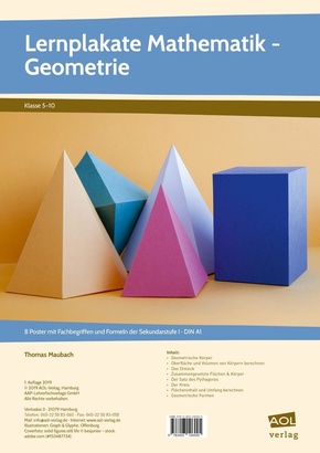 Lernplakate Mathematik - Geometrie