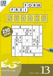 Freiform-Sudoku Rätselbuch - Bd.13
