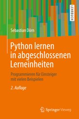 Python lernen in abgeschlossenen Lerneinheiten