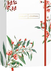 Pocket Bullet Journal "Red Flowers"