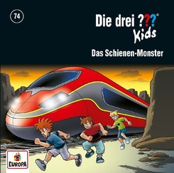 Die drei ??? Kids - Schienen-Monster, 1 Audio-CD - Tl.74