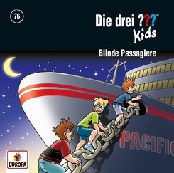 Die drei ??? Kids - Blinde Passagiere, 1 Audio-CD - Tl.76