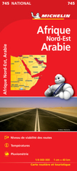 Michelin Karte Nordost-Afrika, Arabien