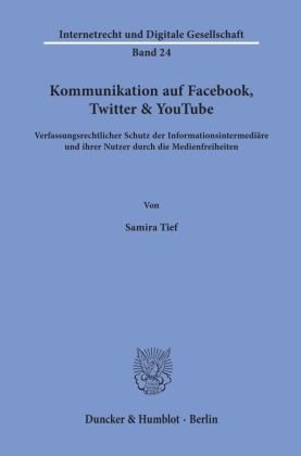 Kommunikation auf Facebook, Twitter & YouTube.