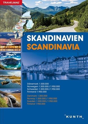 Reiseatlas Skandinavien 1:300.000