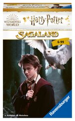 Ravensburger 20575 - Harry Potter Sagaland, Mitbringspiel für 2-4 Spieler, ab 6 Jahren, kompaktes Format, Reisespiel, Kr