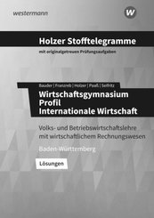 Holzer Stofftelegramme Baden-Württemberg: Holzer Stofftelegramme Baden-Württemberg - Wirtschaftsgymnasium