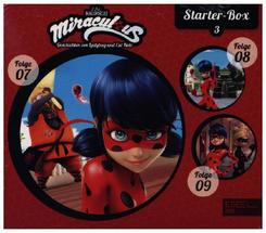 Miraculous-Starter-Box. Starter-Box.3, 3 Audio-CD, 3 Audio-CD