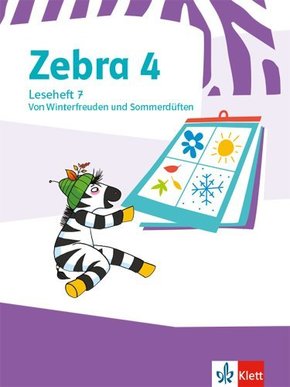 Zebra. Ausgabe ab 2018: 4. Schuljahr, Lesehefte, 7 Bde.