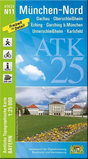 ATK25-N11 München-Nord (Amtliche Topographische Karte 1:25000)