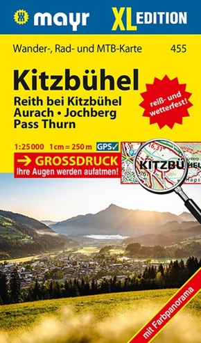 Mayr Wanderkarte Kitzbühel XL 1:25.000