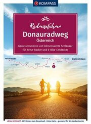 KOMPASS RadReiseFührer Donauradweg Österreich