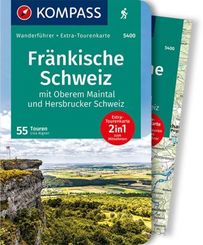 KOMPASS Wanderführer 5400 Fränkische Schweiz mit Oberem Maintal und Hersbrucker Schweiz