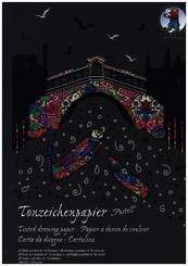 URSUS Tonzeichenpapier-Block "Sonderedition - Pastell" (130 g/m²), DIN A4, 20 Blatt sortiert in 10 Farben