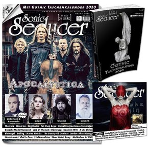 Sonic Seducer.02/2020 + Titelstory Apocalyptica, m. Audio-CD + Gothic Taschenkalender 2020