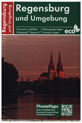Regensburg und Umgebung, Wander- Radkarte 1 : 50 000