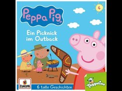 Peppa Pig - Ein Picknick im Outback (und 5 weitere Geschichten), 1 Audio-CD