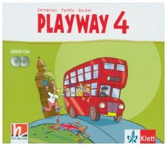 Playway 4. Ab Klasse 3, Audio-CD