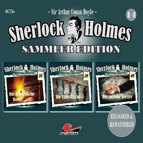 Sherlock Holmes Sammler Edition, 3 Audio-CD - Box.14