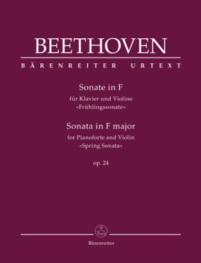 Sonate für Klavier und Violine op. 24 "Frühlingssonate", Partitur