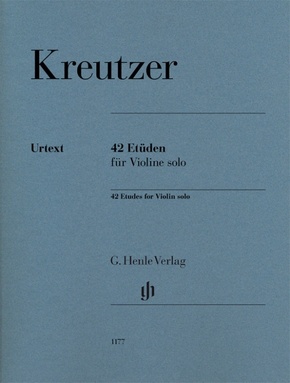 Kreutzer, Rodolphe - 42 Etüden für Violine solo
