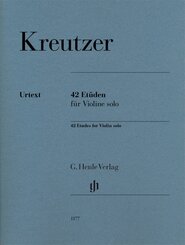 Rodolphe Kreutzer - 42 Etüden für Violine solo