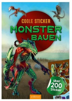 Coole Sticker - Monster bauen