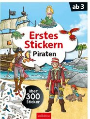 Erstes Stickern - Piraten