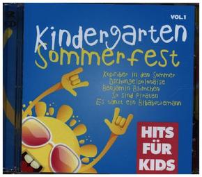 Kindergarten Sommerfest - Hits For Kids, 2 Audio-CD - Vol.1