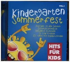 Kindergarten Sommerfest - Hits For Kids, 2 Audio-CD - Vol.1