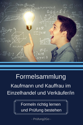 Formelsammlung Kaufmann und Kauffrau im Einzelhandel und Verkaufer/in