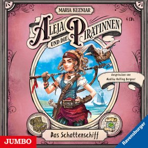 Aleja und die Piratinnen. Das Schattenschiff, 4 Audio-CD