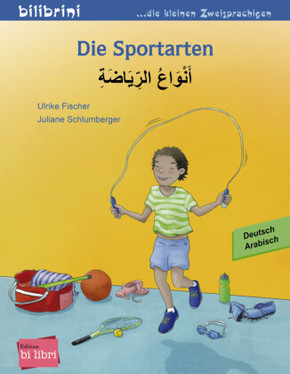 Die Sportarten, Deutsch/Arabisch