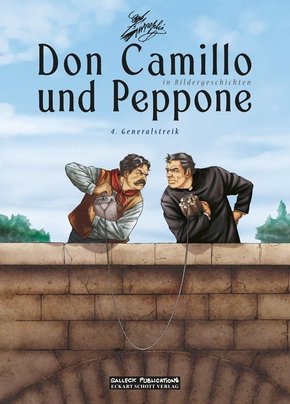Don Camillo und Peppone in Bildergeschichten - Generalstreik