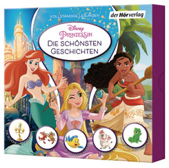 Disney Prinzessin: Die schönsten Geschichten, 5 Audio-CD, 5 MP3