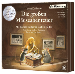 Die großen Mäuseabenteuer, 3 Audio-CD