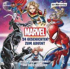 MARVEL - 24 Geschichten zum Advent, 2 Audio-CD