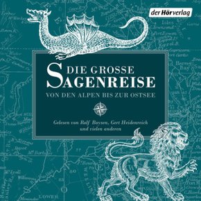 Die große Sagenreise, 6 Audio-CD