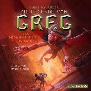 Die Legende von Greg 2: Das mega gigantische Superchaos, 5 Audio-CD