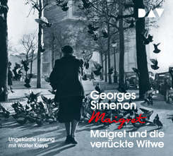 Maigret und die verrückte Witwe, 4 Audio-CD