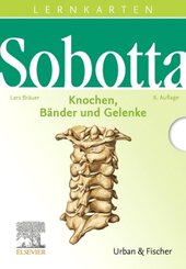 Sobotta Lernkarten: Knochen, Bänder und Gelenke, Lernkarten