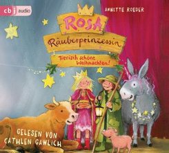Rosa Räuberprinzessin - Tierisch schöne Weihnachten!, 1 Audio-CD