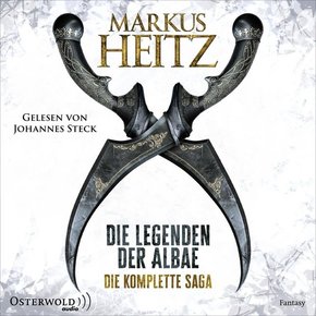 Die Legenden der Albae. Die komplette Saga, 15 Audio-CD, 15 MP3