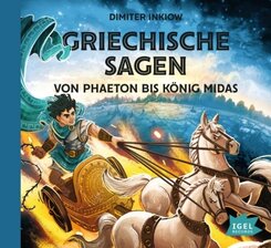 Griechische Sagen. Von Phaeton bis König Midas, 2 Audio-CD