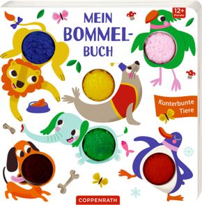 Mein Bommel-Buch: Kunterbunte Tiere