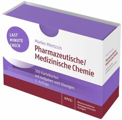 Last Minute Check - Pharmazeutische/Medizinische Chemie, Karteikarten
