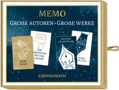 Memo-Spiel: BücherLiebe - Große Autoren-Große Werke