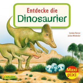Maxi Pixi 343: Entdecke die Dinosaurier